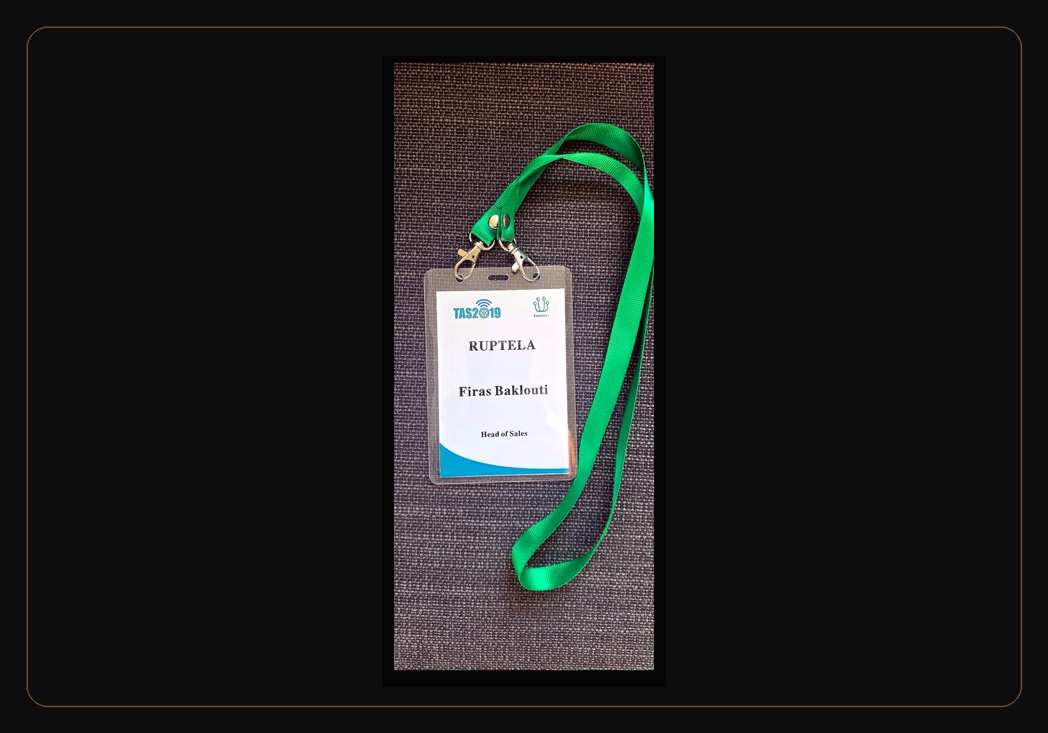 TAS 2019 event photograph