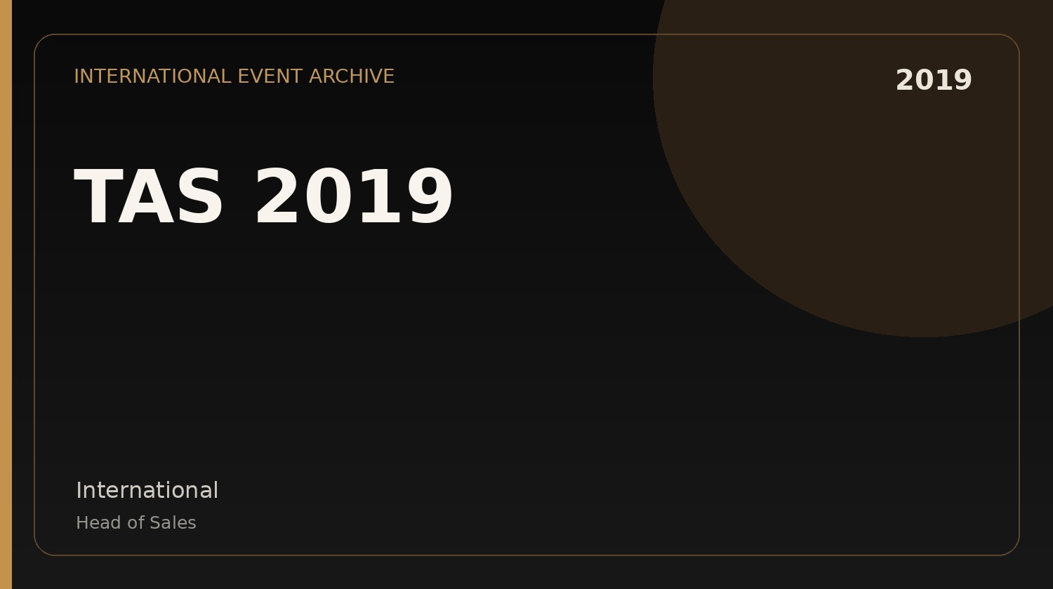 TAS 2019 logo
