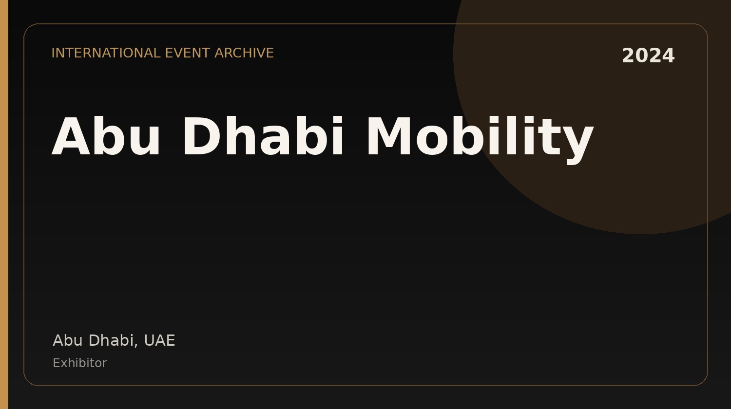 Abu Dhabi Mobility logo