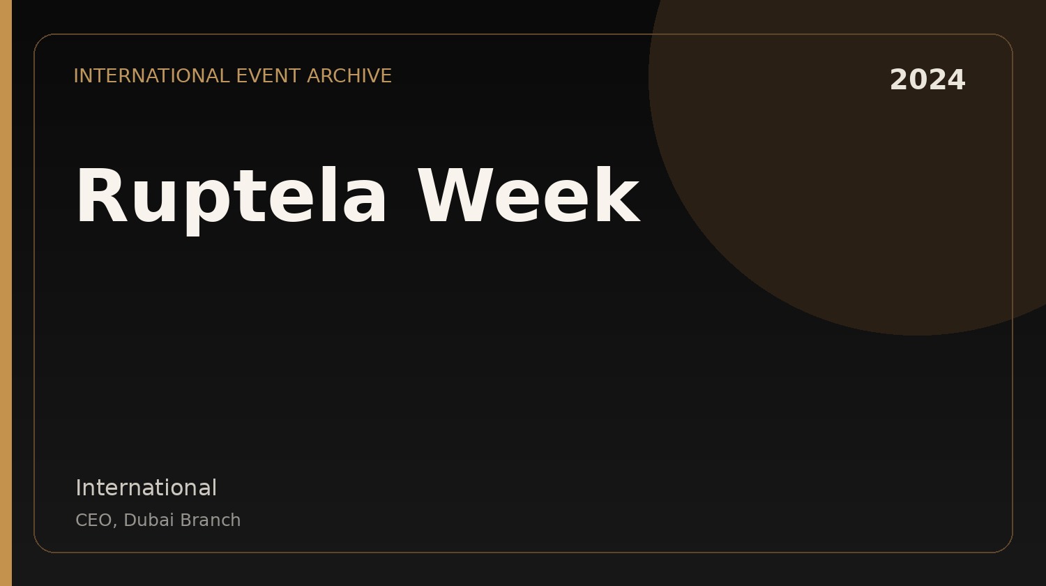 Ruptela Week logo